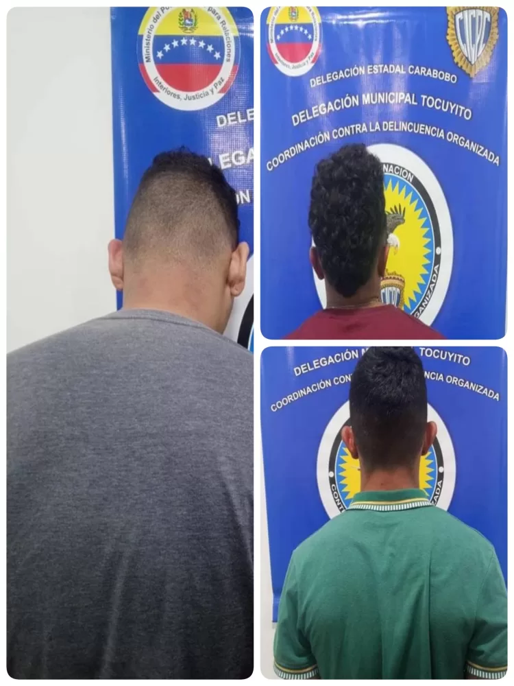 Capturados tres extorsionadores en Valencia