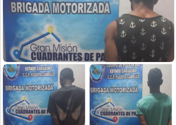 Policarabobo aprehendió tres sujetos con presunta droga en Puerto Cabello 
