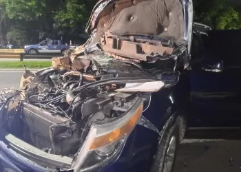 Pareja de motorizados fallecieron en accidente en  Autopista del Este 