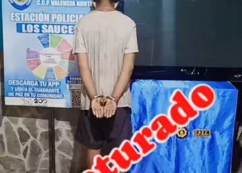 Preso por hurtar un local comercial  en la Av Bolívar Norte