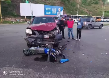 Accidentes en motos dejan 8 heridos en Valencia 