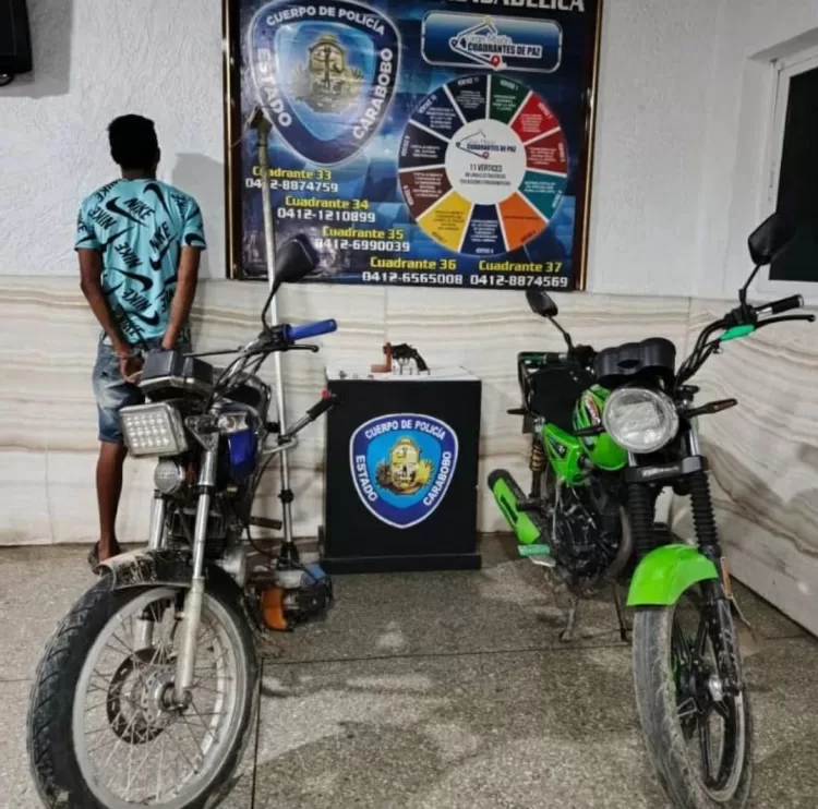 Capturado alias “El Depredador” integrante de la banda delictiva «El Chino» en Parque Valencia