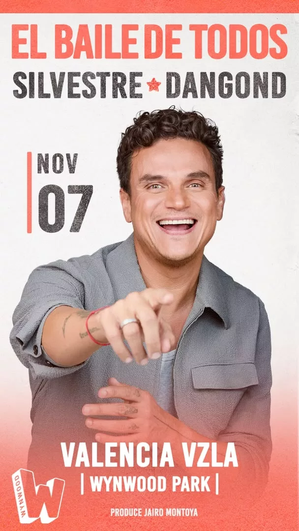 ¡VALENCIA VIVIRÁ EL BAILE DE TODOS! SILVESTRE DANGOND PARALIZARÁ CARABOBO ESTE 7 DE NOVIEMBRE